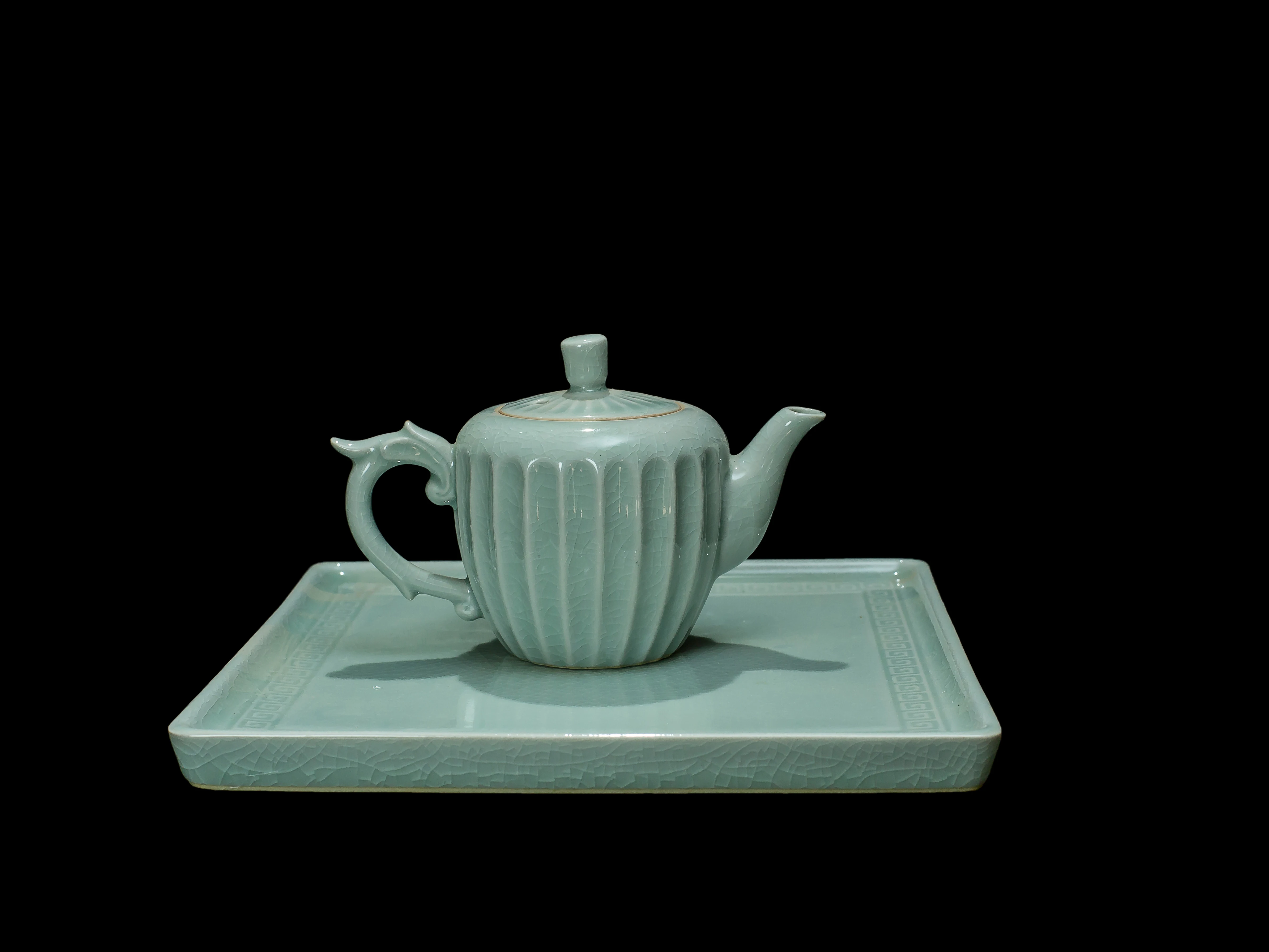 Ru Porcelain Tea Set - Song Dynasty Style طقم شاي...