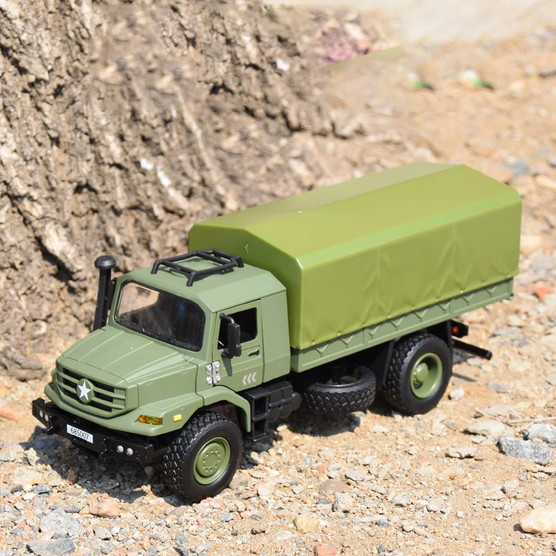 

Diecast Caldwell Military Truck Militarized Combat Alloy Model 1:36 Scale Toy Gift Collection Simulation Display Decoration