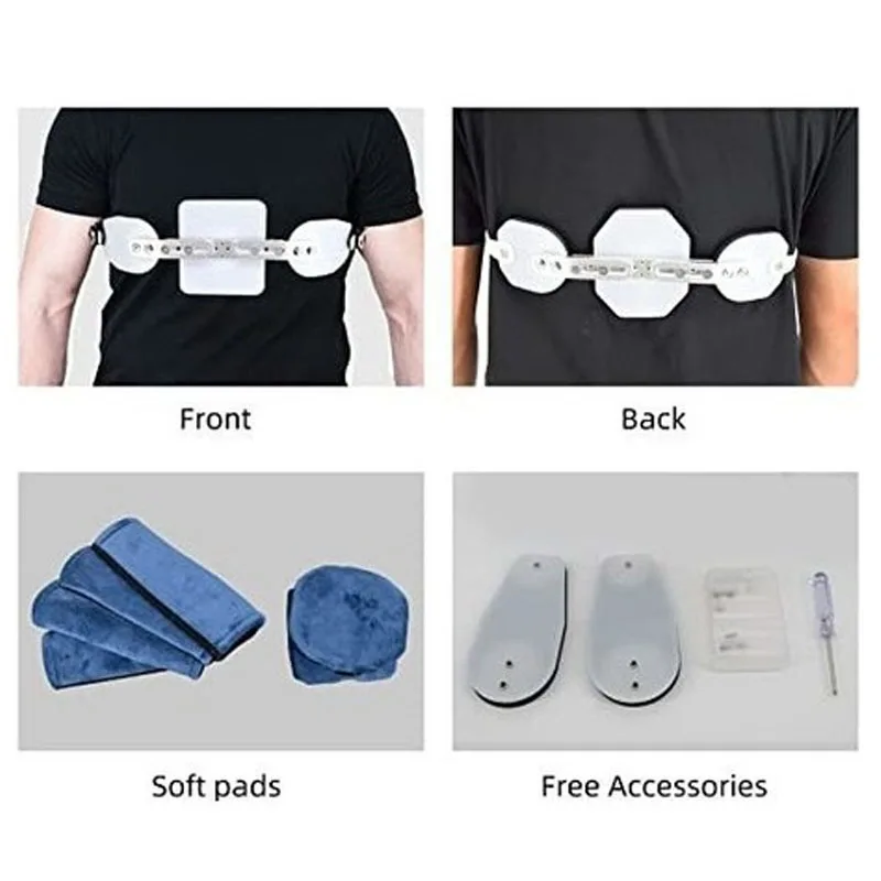 Pectus Carinatum Orthosis Brace, Adjustable Pigeon Chest Orthosis Support for Ribs Valgus, Pigeon Breast Corrector 5