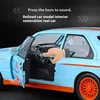 1:24 BMW M3 E30 1987 DTM Alloy Car Model Sound and Light Pull Back Children's Toy Collectibles Birthday gift 5