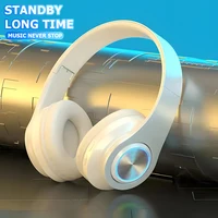 Wireless Gaming Headset Lightweight Foldable Headphones With Built-in Microphone, Compatible With 3.5mm Audio Cable Accessories