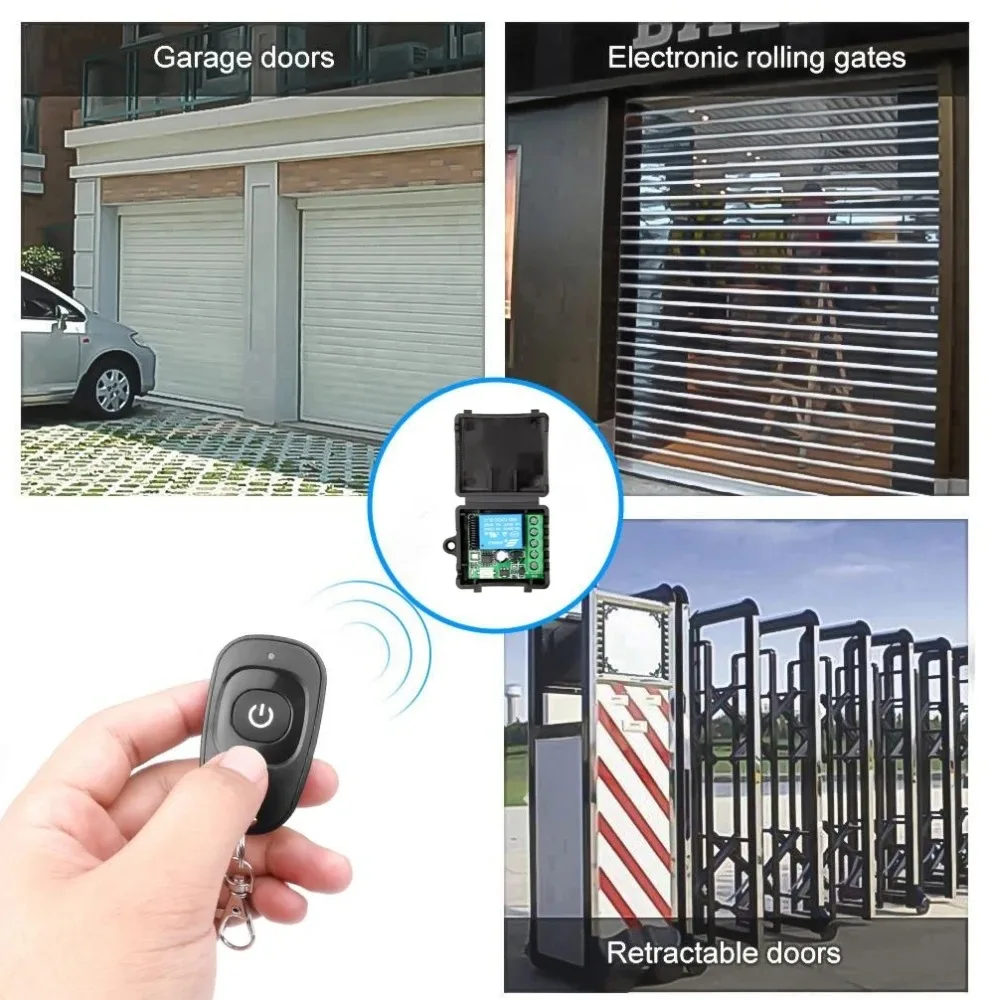 1CH RF Wireless Remote Switch – 12V 433MHz Relay Module - tech ...