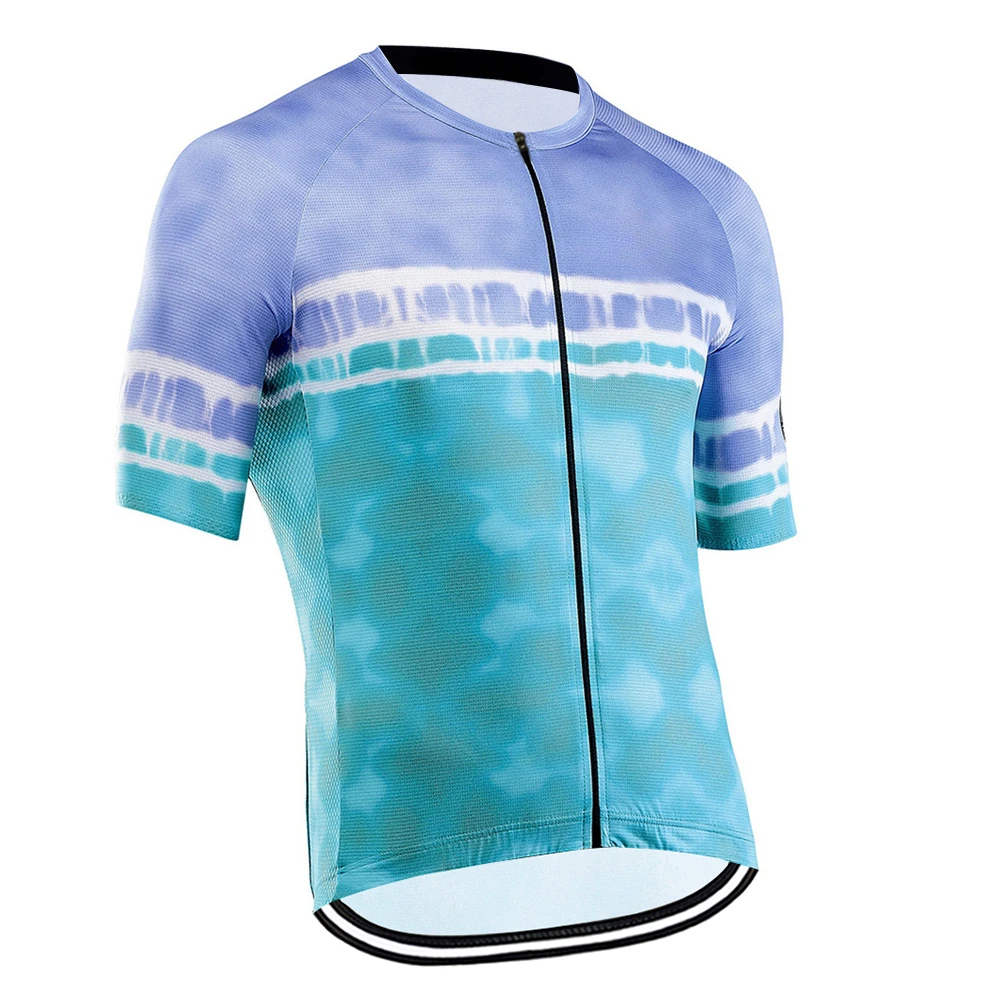 Cycling Jersey Men Mountain Bike Jersey MTB Bicycle Shirts Short Sleeve Road Tops  Quick Dry 4