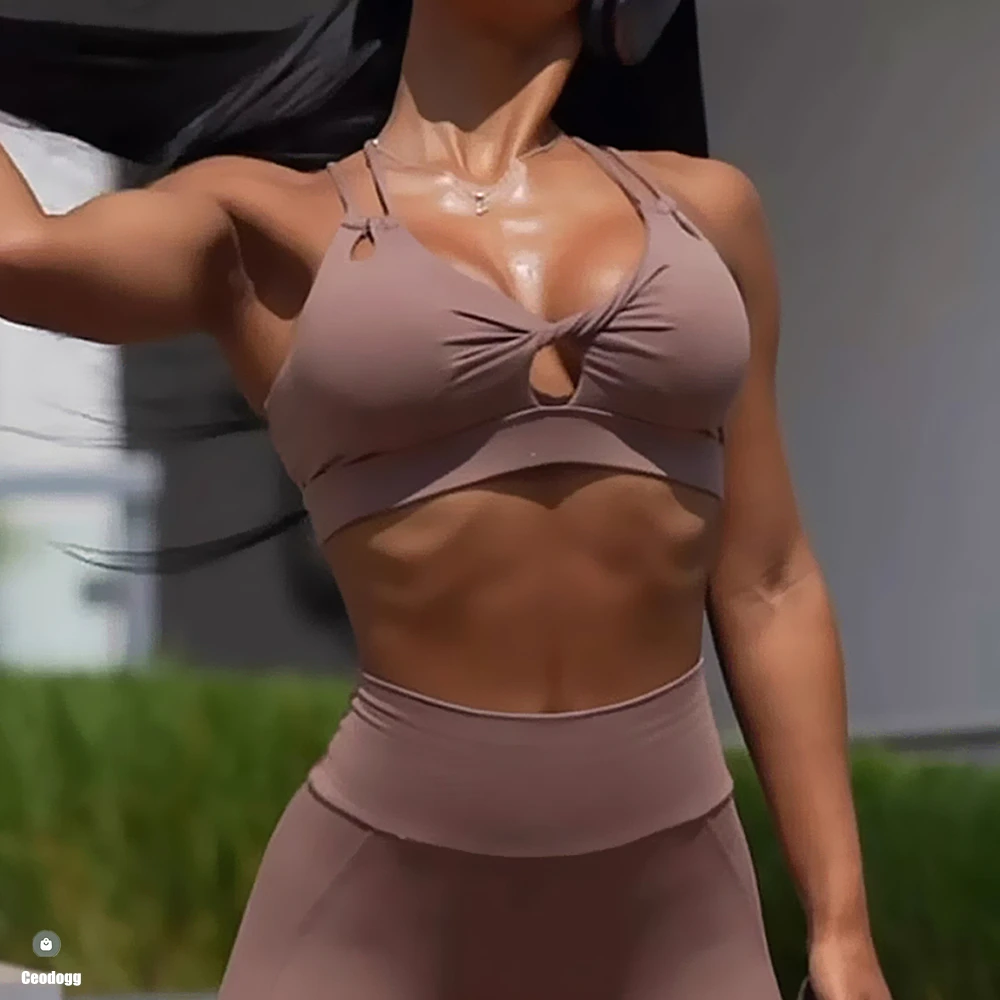 

Женский нейлоновый спортивный бюстгальтер, обтягивающий бюстгальтер на бретелях