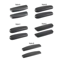 Office Chair Armrest Replacement Pads Caps Durable Left and Right Pads