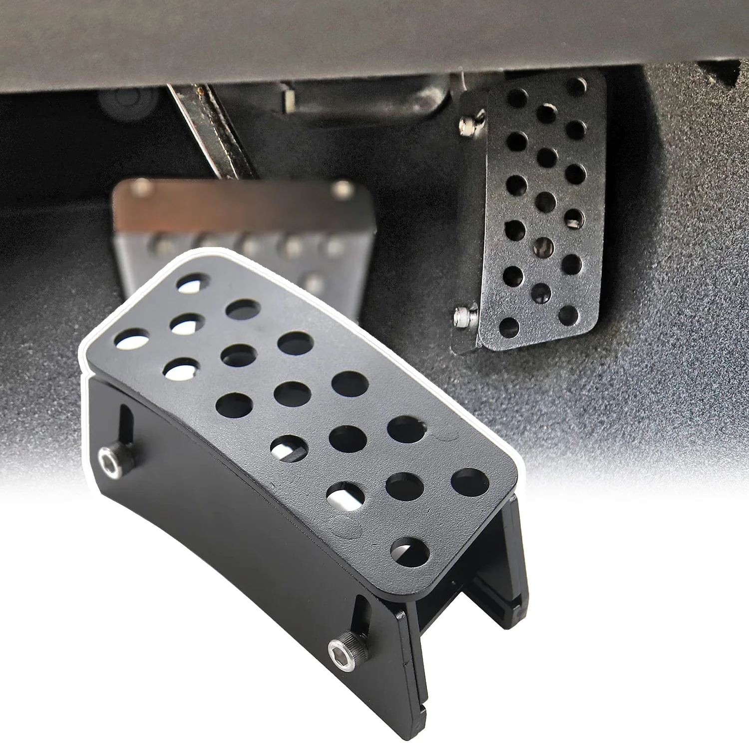 Antislip Gas Pedal Extender Cover Adjustable Foot Rest Accelerator Pad