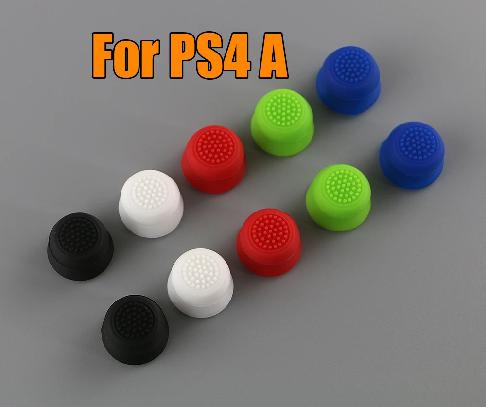 Impugnature Analogiche In Silicone Da 100 Pezzi Thumb Stick Thumb Sticks Cover Extra High Enhancement Per Ps3 Ps4 Xbox360