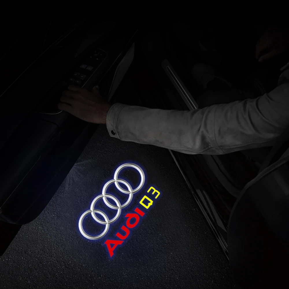 Enhanced HD Car Door Projector Welcome Lights - 2 Pack