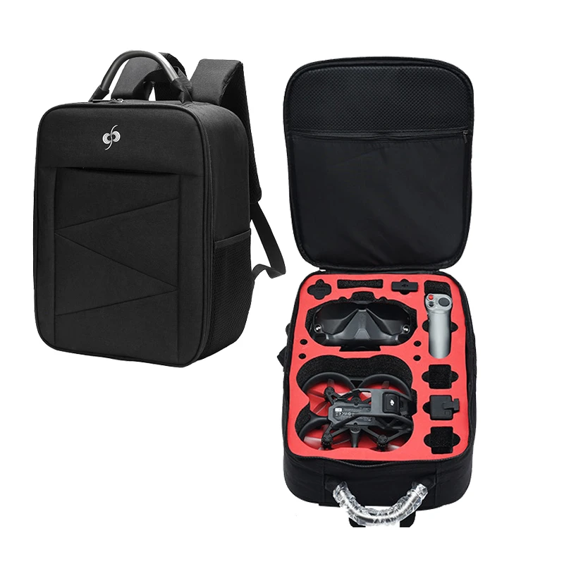 para dji AVATA, bolso de mano, funda portátil para gafas dji V2/gafas, 2 baterías, bolsa de Control remoto, impermeable| - AliExpress