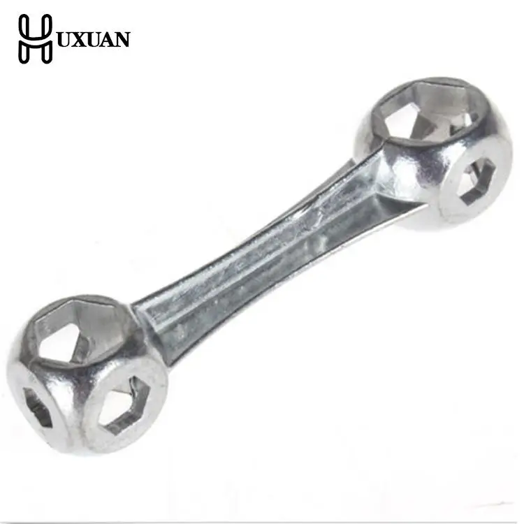 Bone Wrench Multipurpose Wrench Hexagon Sleeve Tool 10 in 1 Mini Pocket Size Portable Repair Bicycle Riding Sleeve Hand Tool