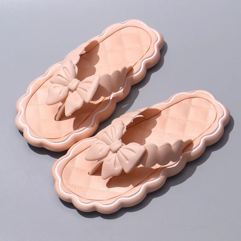 

Beach Sandwich Women's Sandals and Slippers Summer Fashion Anti Slip Fairy Style Soft Sole External Wearing Herringbone Slippers