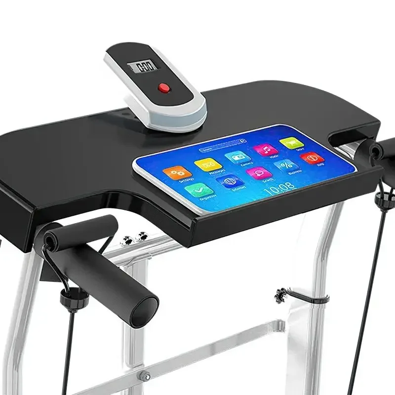 Smart Exercise Bike Small Walking Machine With Lcd Screen Running Platform Ski Treadmill For Home Use walking pad