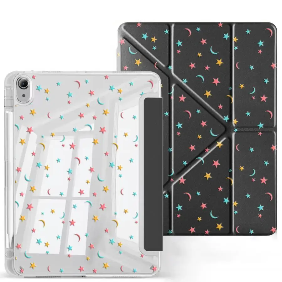 Pastel Y-Fold Tablet Case with Holder and Cover