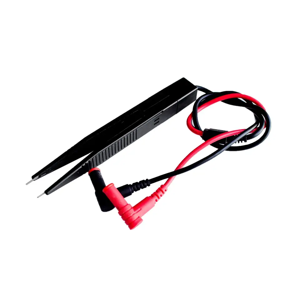 Clip Test Pen SMD Multimeter Probe Tweezers Patch For Capacitance Inductance Resistor chip components Multi-Use Electric Tool image 2