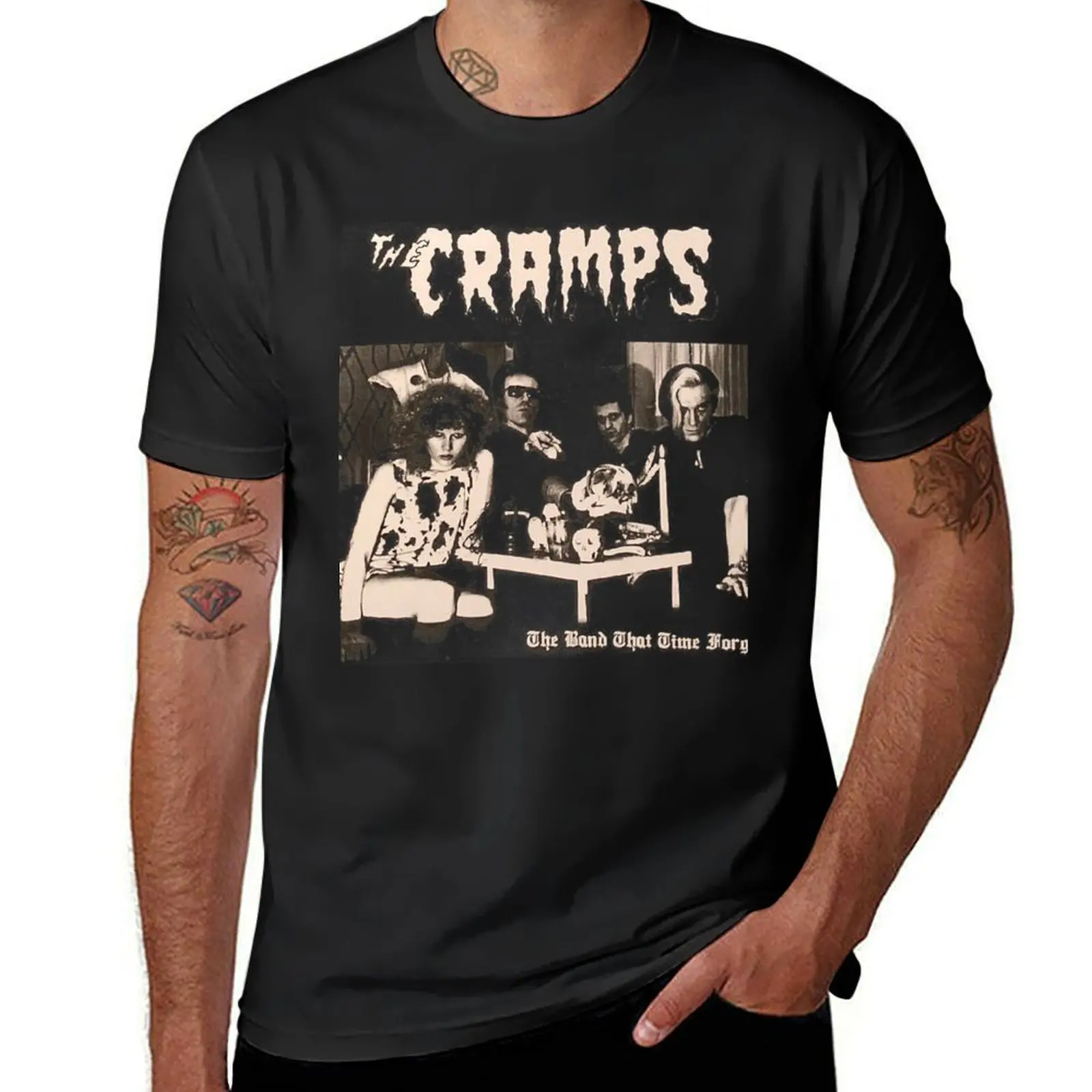 The CrampsFor Fans T-Shirt animal prinfor boys vintage new edition workout shirts for men