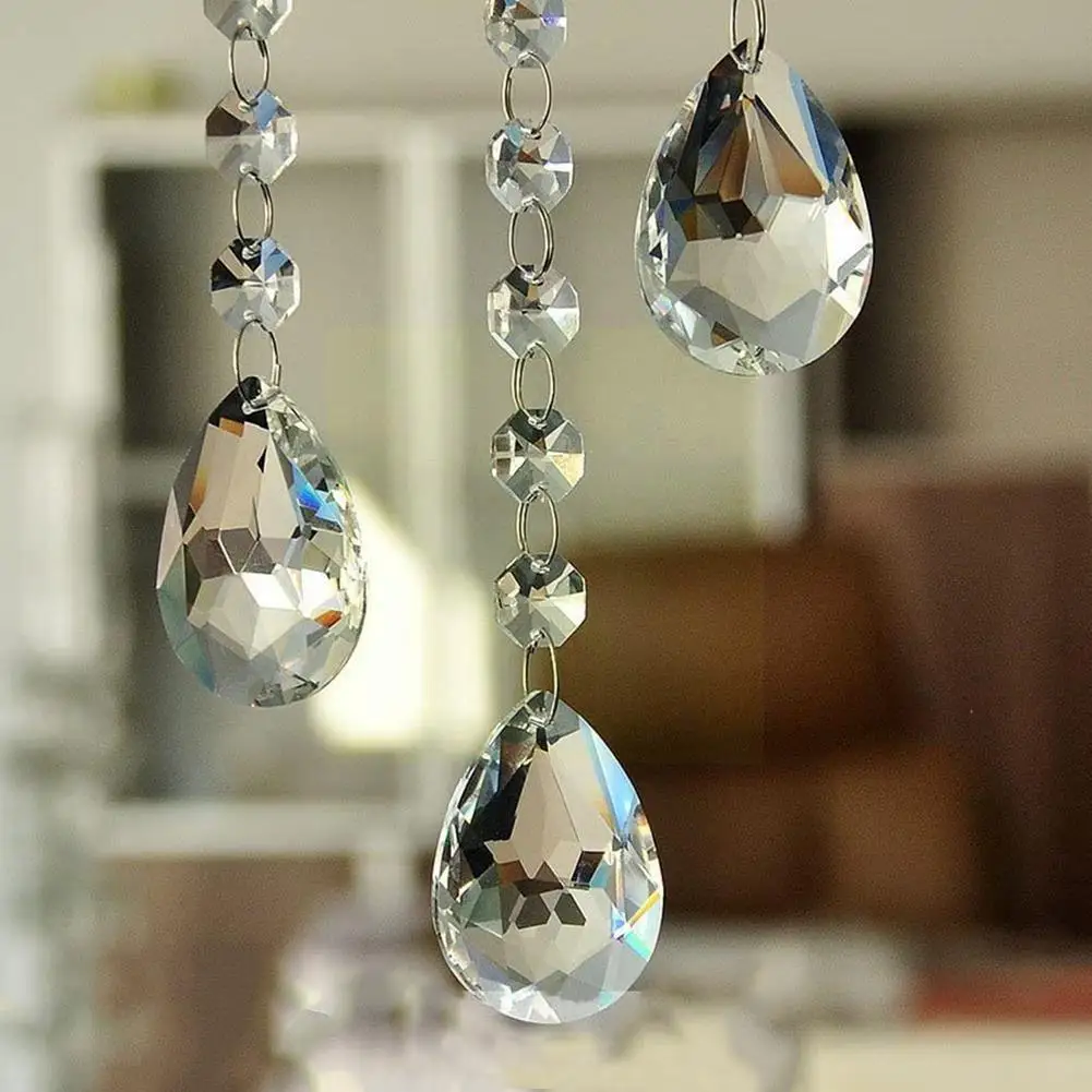 Beadthoven - 240 Colgantes Acrílicos De Hojas Transparentes A Granel, De Plástico De Colores Mixtos, Vintage, Hoja De Arce, Trompeta, Lirio, Flores, Cuentas Con Agujero Para Manualidades, Aretes