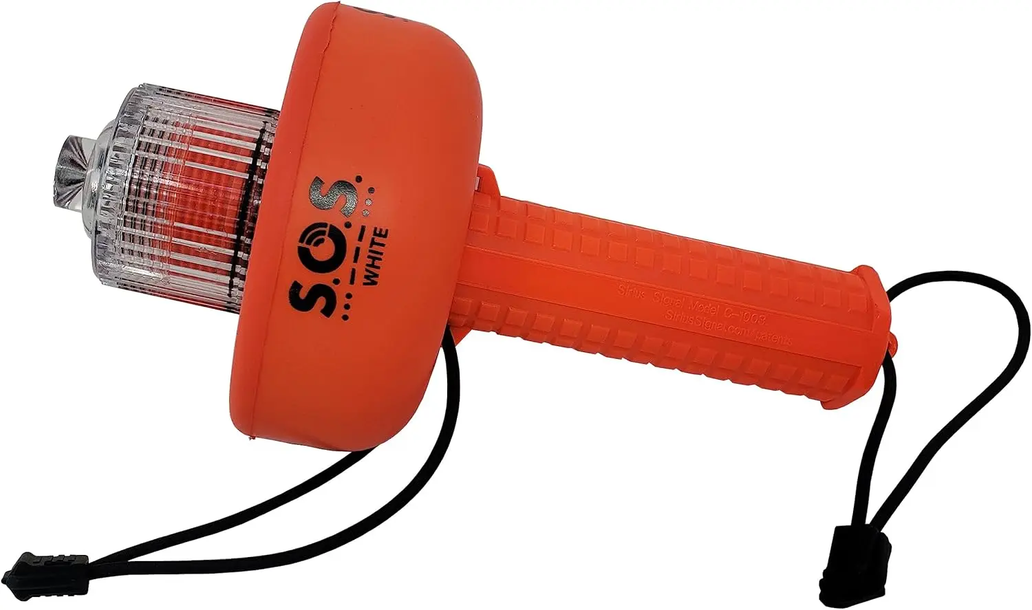 C-1003 SOS LED Flare Electronic Visual Distress Signal Kit with Daytime Distress Flag and Whistle-CG Approved