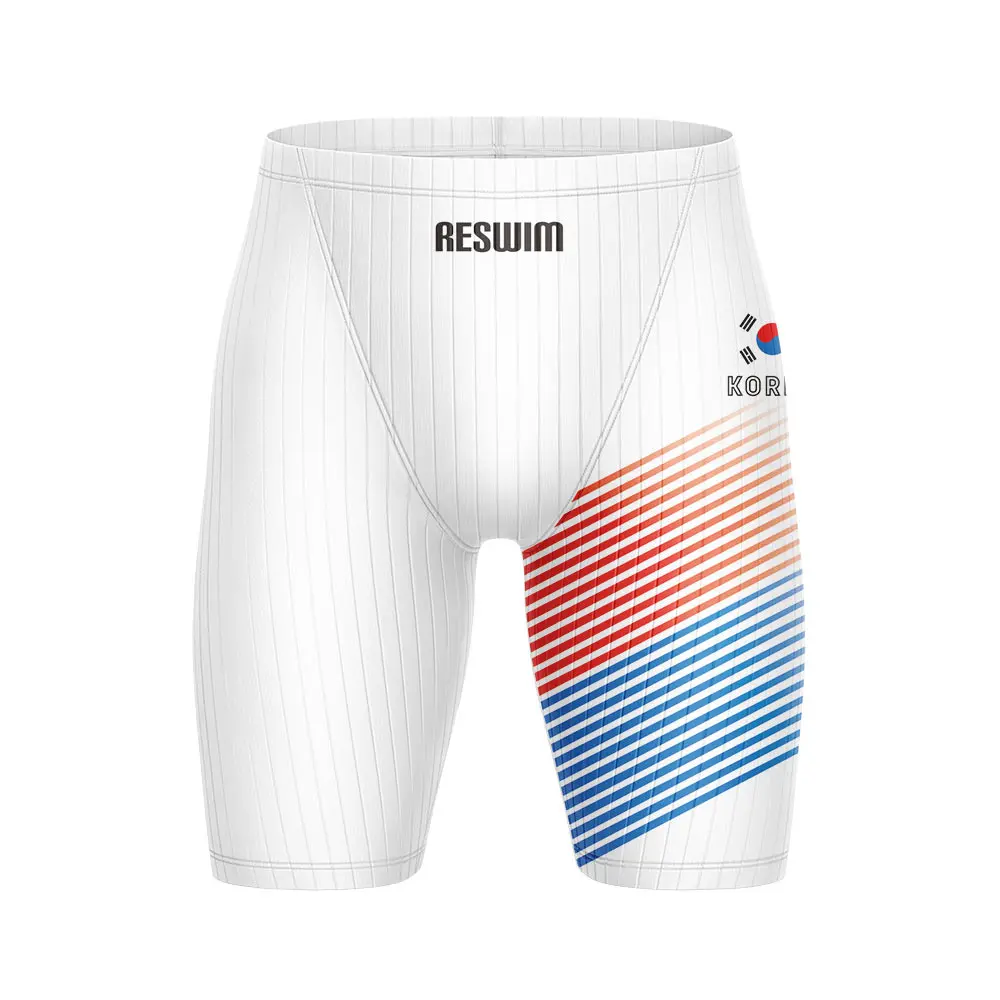 Men's Surf Swimwear Beach Tights Shorts Summer Jammer Endurance Athletic Training Trunks Quick Dry Swimming Sports Swimwear