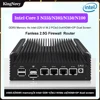 12th Gen Intel Core 3 N355 N305 8 Core N150 N100 Fanless Mini PC DDR5 4x i226-V 2.5G Firewall Router Proxmox Host ESXI Server 1
