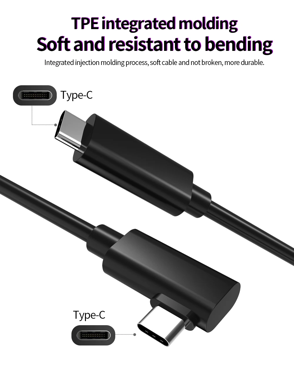 【純正】 Quest2 USB TypeC 5m 5M Replaced Oculus Quest link cable USB-C | VR Expert | VR/AR
