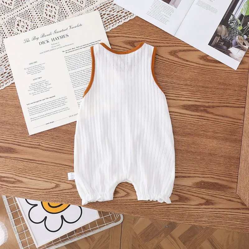 Sleeveless Baby Romper Jumpsuit for Summer