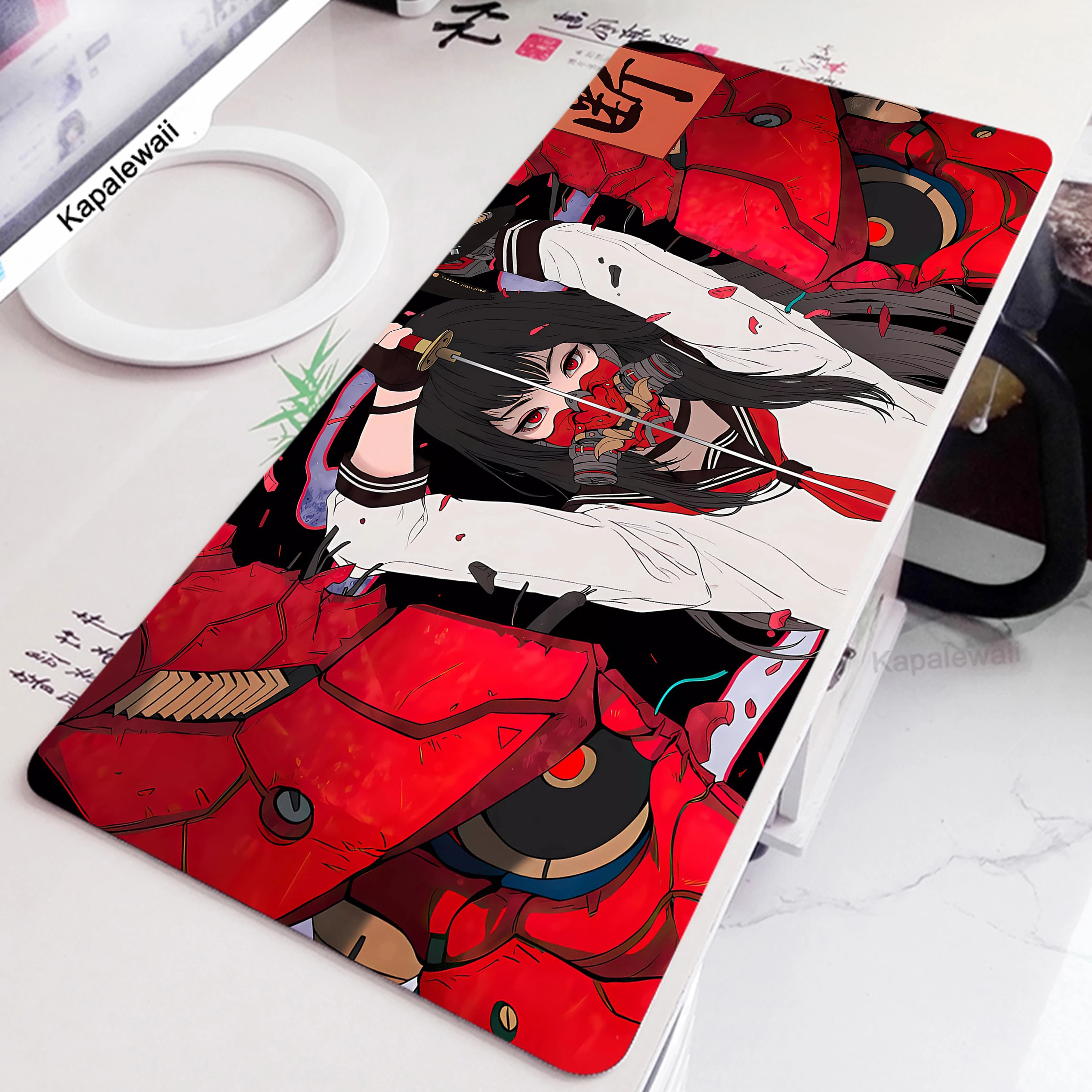 Anime Girl Mouse Pad Kawaii Mousepad Gaming Speed Keyboard Pads Large Gamer Mouse Mat Rubber Desk Mat 100x50cm HD Print Carpet gaming mousepad,mouse pad,computer desk mat