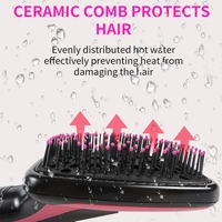 Hair Dryer Brush Portable Hot Air Brush Blow Dryer with Comb One Step Hair Dryer Comb Blower Brush Hair Straightener 3