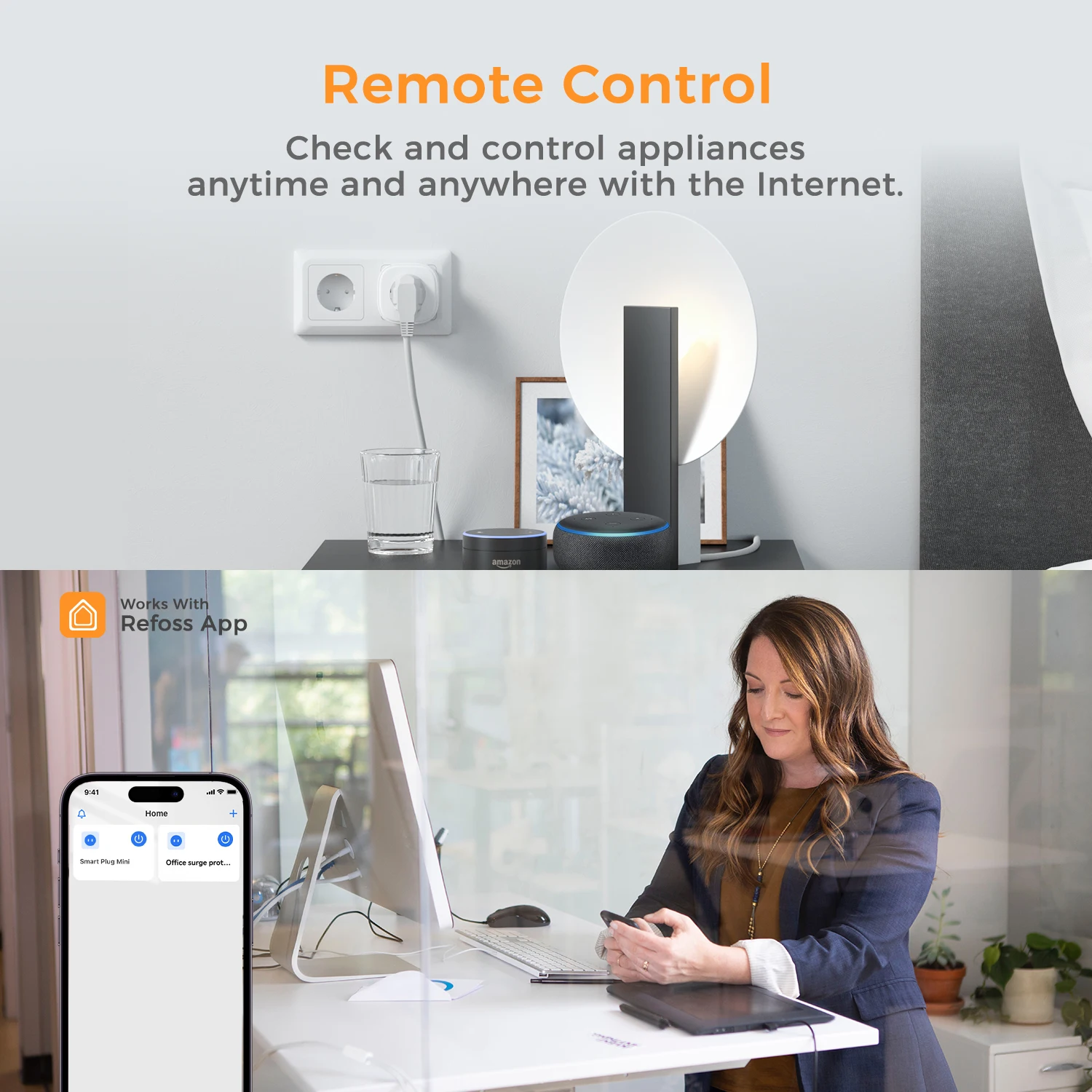 Presa Smart WiFi REFOSS - Compatibile Con Alexa E Google Home, 2400W - Foto 8