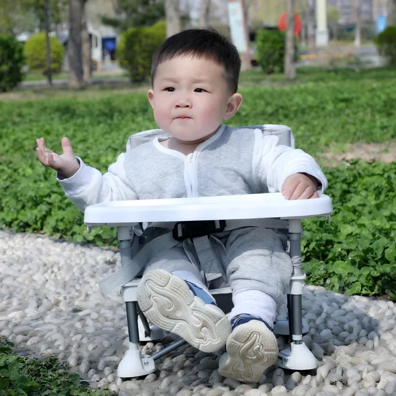 Multi-functional baby dining chair 1 month -12 months portable folding anti-rollover multi-functional baby outdoor picnic chair