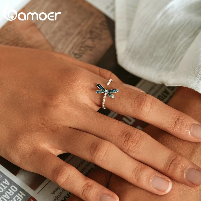 925 Sterling Silver Adjustable Finger Ring Women Jewelry silver ring silver rings