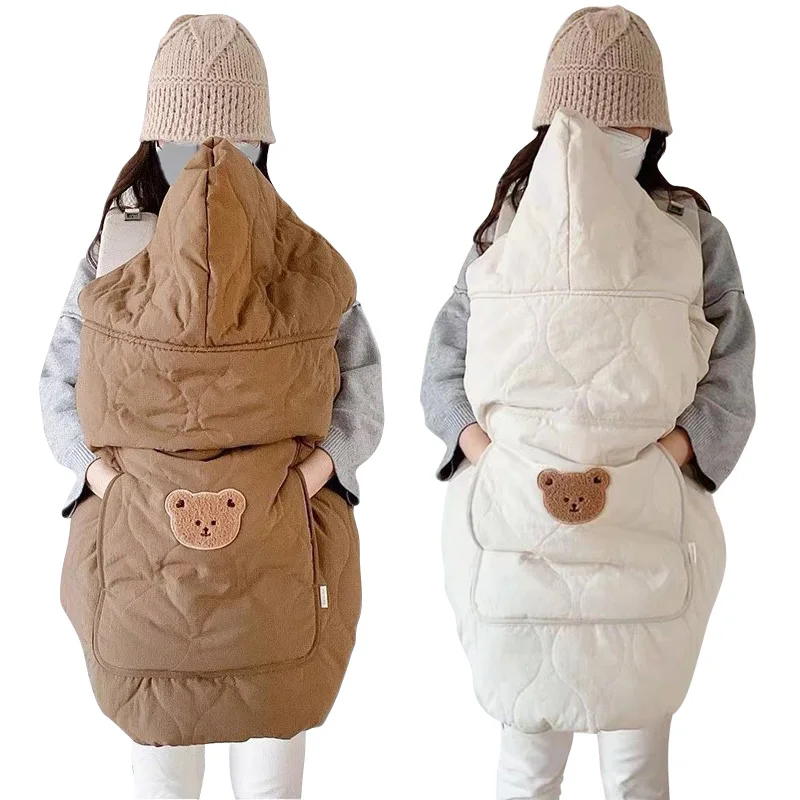 Cozy Cape Hooded Baby Wrap 5