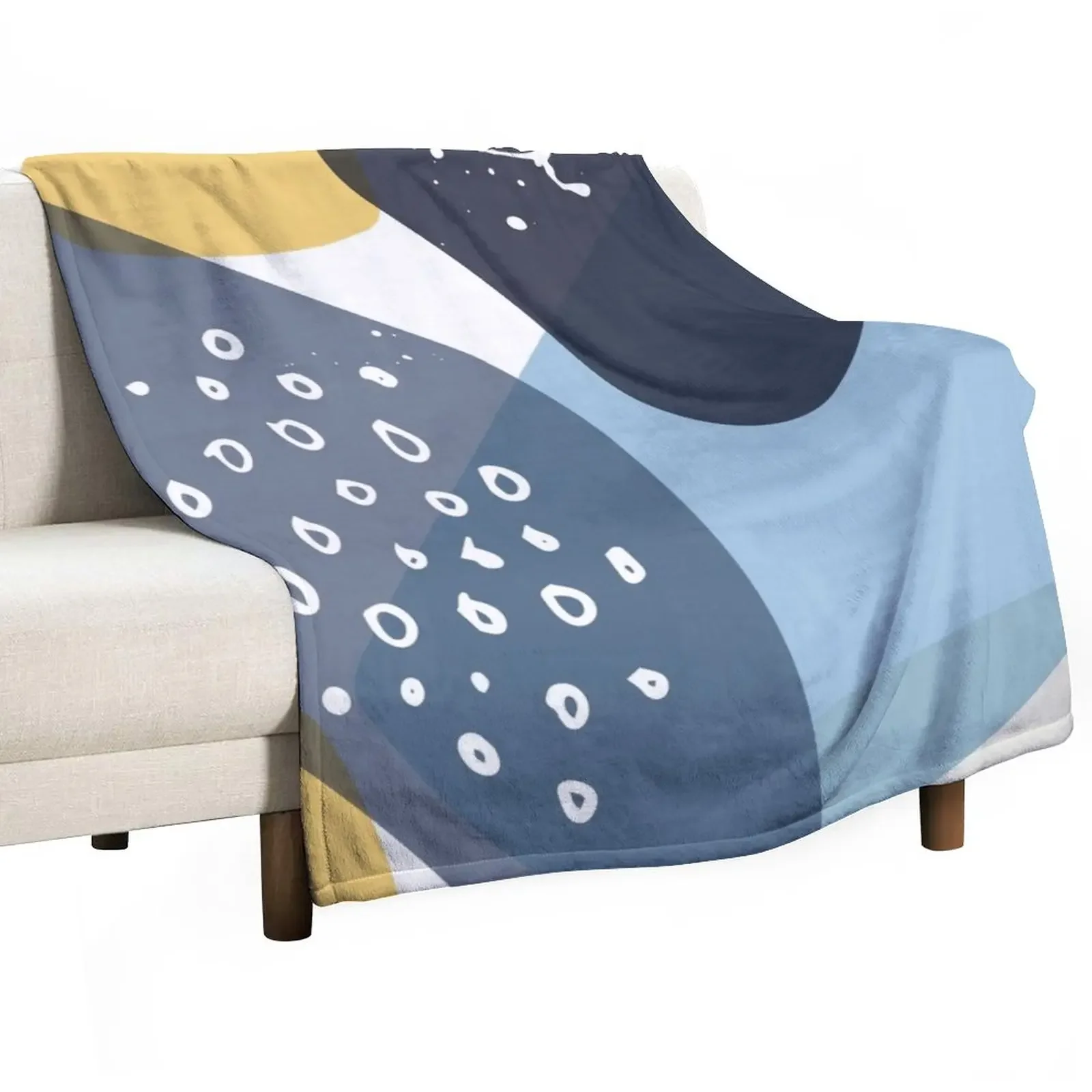 

Abstract Minimalist No 5 Throw Blanket Beach animes Large Large Blankets