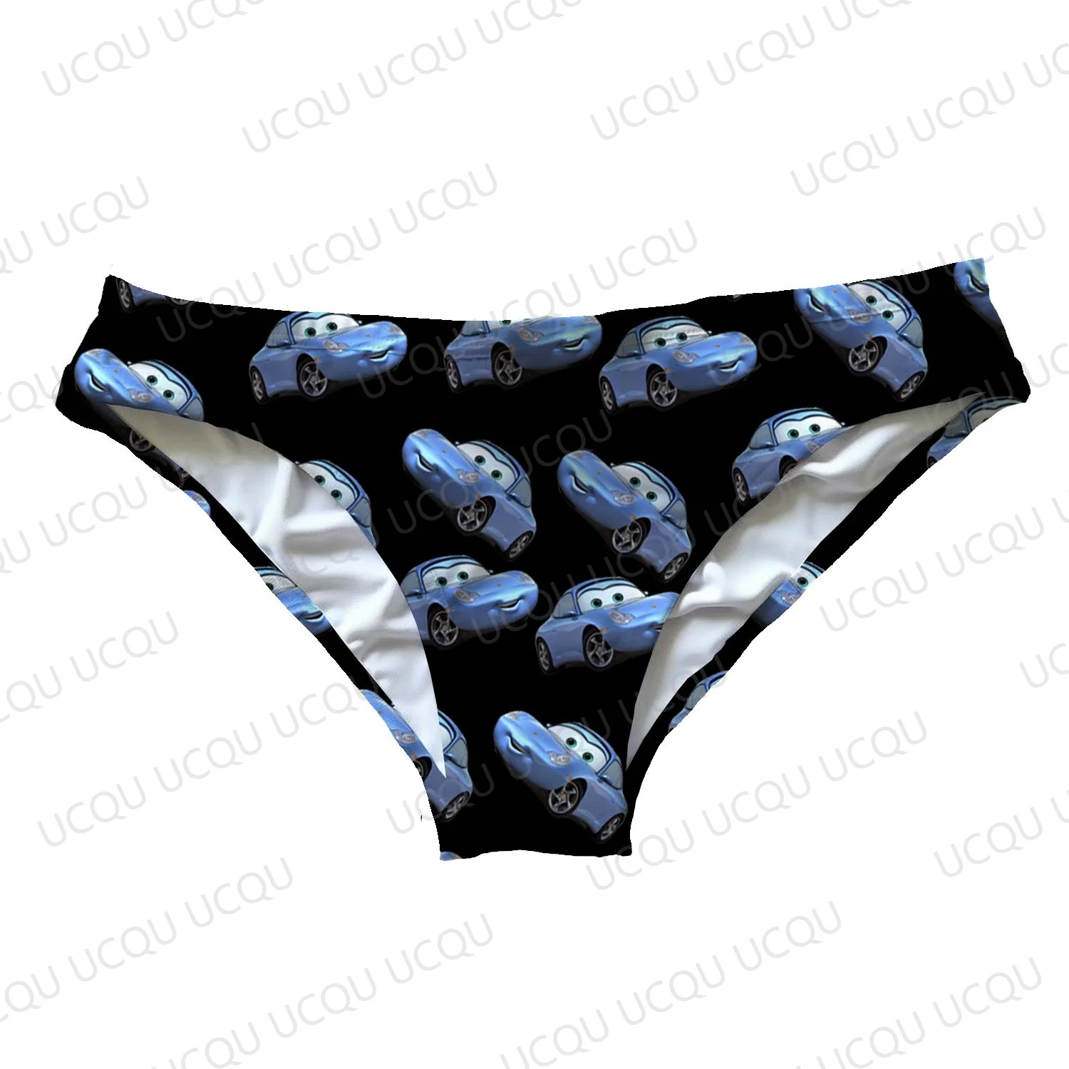 2025 Hot Sale Lightning McQueen Sally Kawaii Two Piece Set Couple Underwear  Women Panty Matching Outfits Cute Christmas Gift