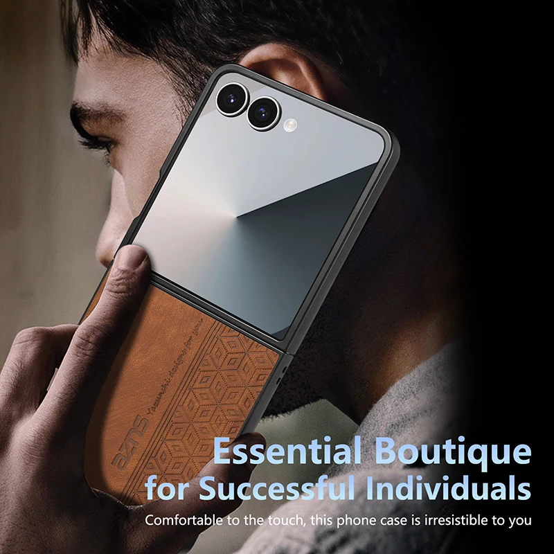 Retro Style Business Flip Phone Case Cover