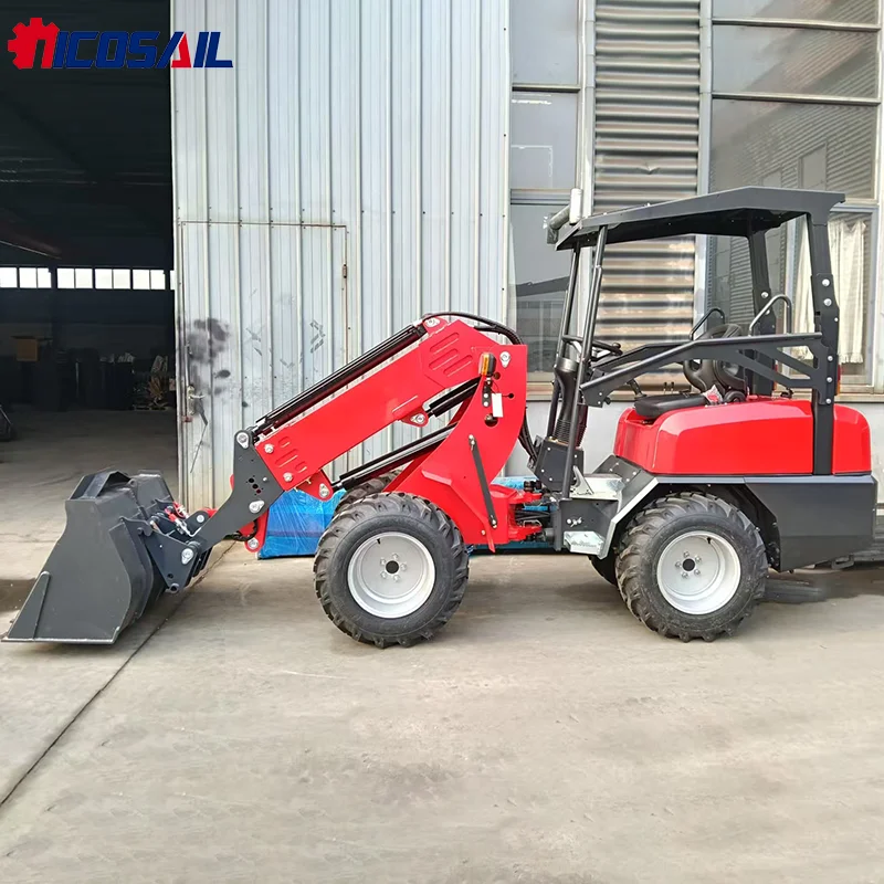 Chinesische Baumaschinen Bestpreis Neuer 2500 kg 2,5 t Frontschaufel-Teleskoparm-Radlader Ausgestattet mit EPA-Motor