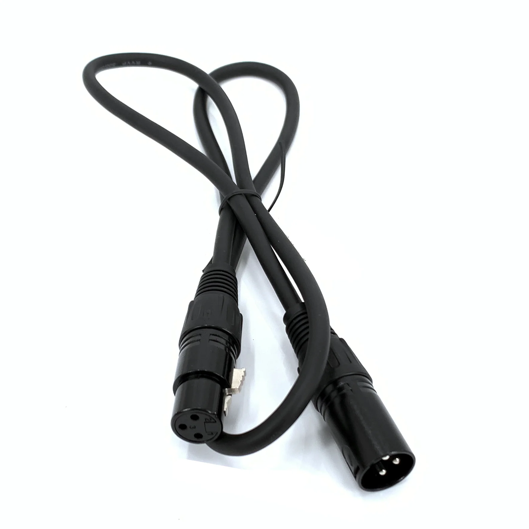 3-pin signal Metal plug DMX cable DMX512 stage lighting signal cable led par light moving head light  customization (1M-50M) 2