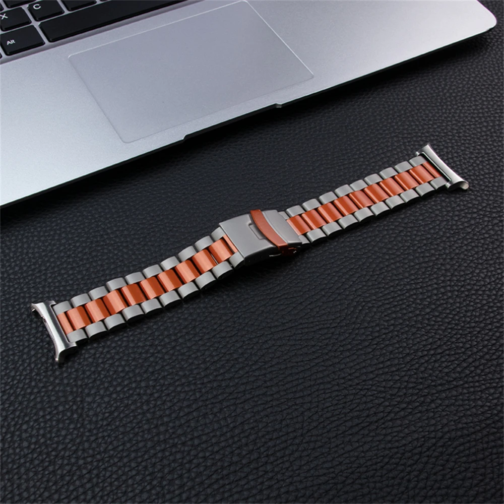 Luxury Men's Stainless Steel Bracelet - Metal Strap