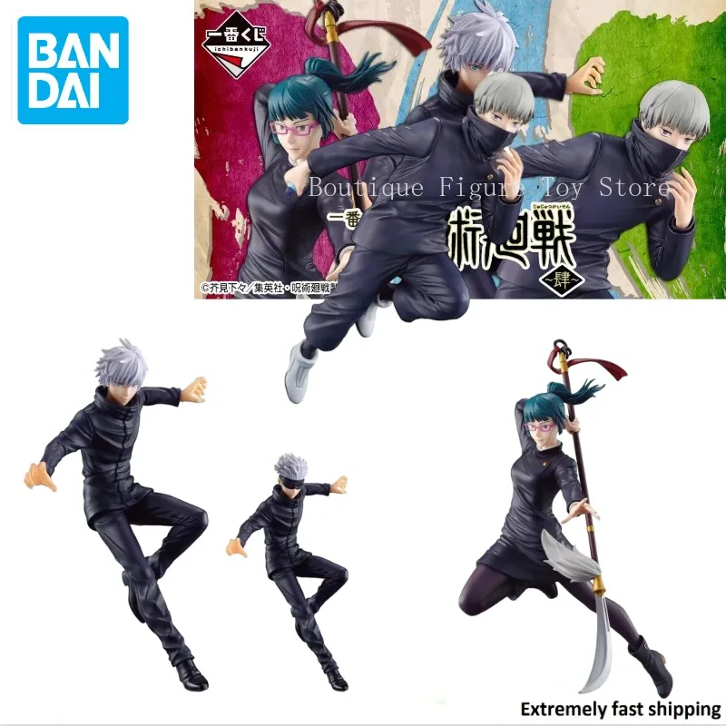 

Оригинальная фигурка в наличии Bandai BANPRESTO Ichibankuji juютсу Kaisen ~ четыре ~ Satoru Gojo & Inumaki Toge фигурка аниме модель игрушка коллекционный подарок