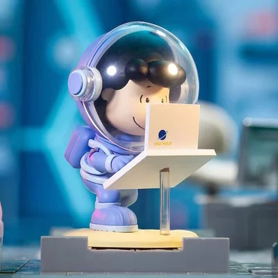 thumbnail image 1 of POP MART-Snoopy Space Series Blind Random Box Toys, figura de acción de Anime Kawaii, Caja misteriosa sorpresa, muñecas, regalo para niñas, 1 of 5