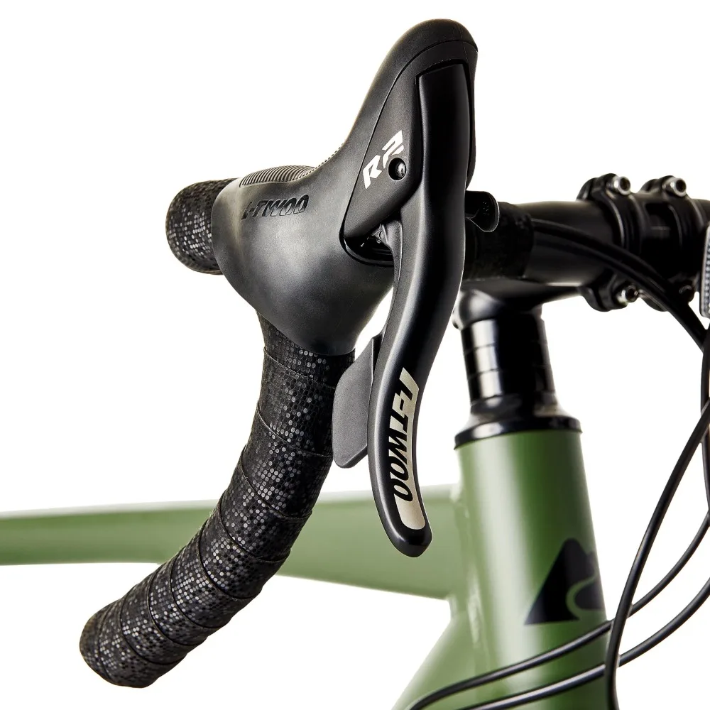 700c G.1 Explorer Drop Bar Gravel Bike, Small Frame, Fits Riders 5'1" - 5'5", Green, Adult 5