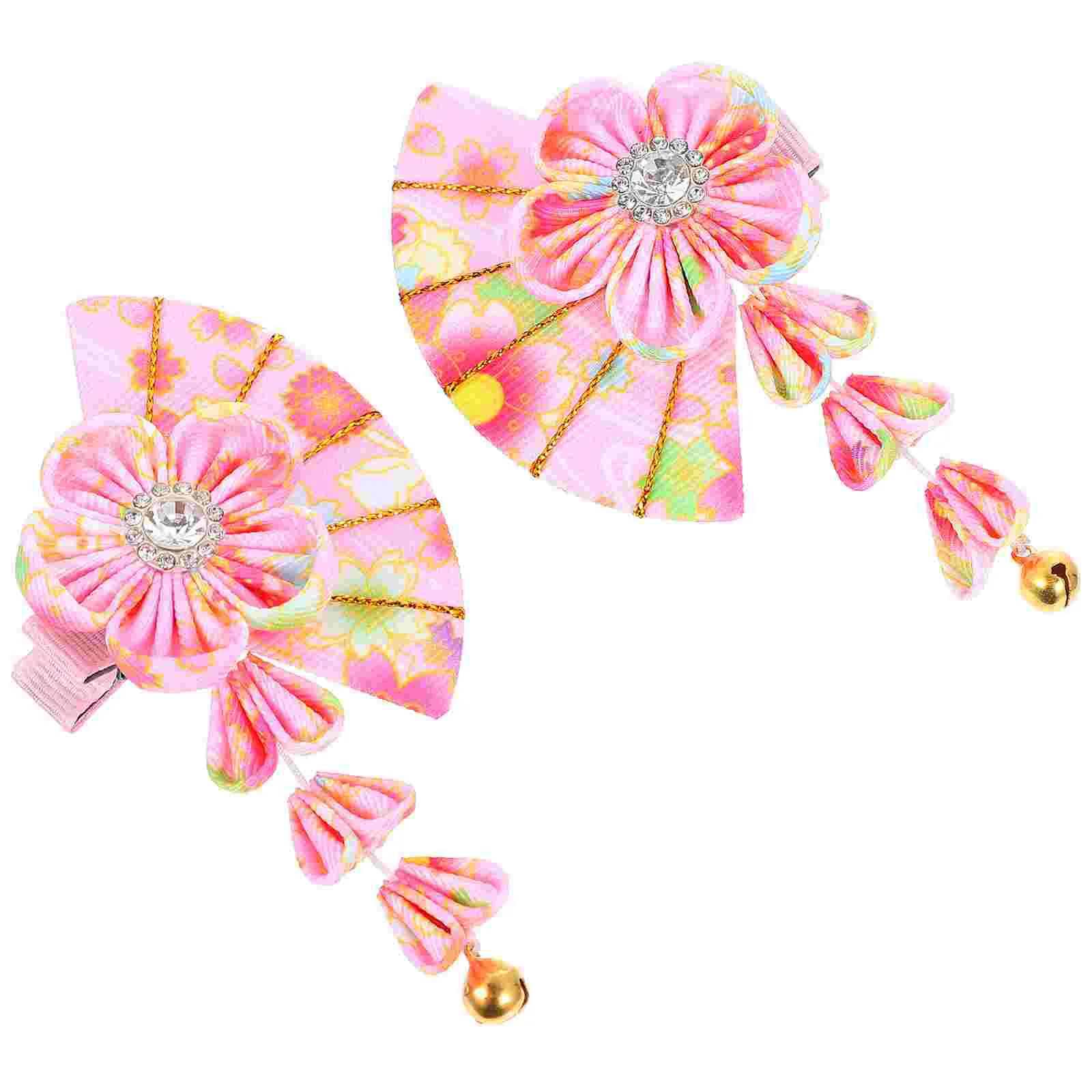 

Cheongsam Hairpin Miss Chinese Dress Tassel Bell Cloth Japanese Clothing Headdress Accessories Geisha