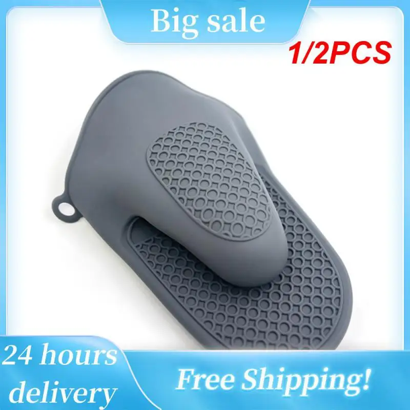 

Silicone Hand Clip Kitchen Anti-scald Thickened Silicone Heat Insulation Gloves Household Oven Baking Tools Oven Mitts