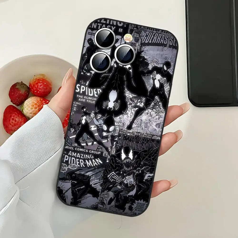 Cool-movie-V-venomS Coole Handyhülle in Schwarz, passend für iPhone 17, 16, 15, 11, 13, 14 Pro Max, Plus, X, Xr, Xs Max, 13 Mini – Detail 10