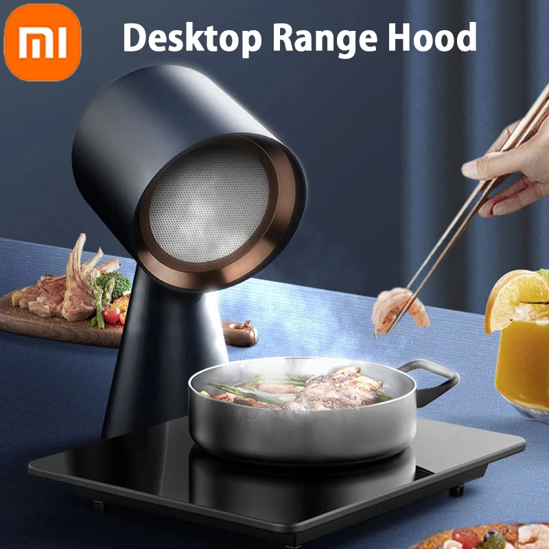 

Xiaomi Desktop Range Hood Household Mini Compact Low Noise Portable Hot Pot Barbecue Companion