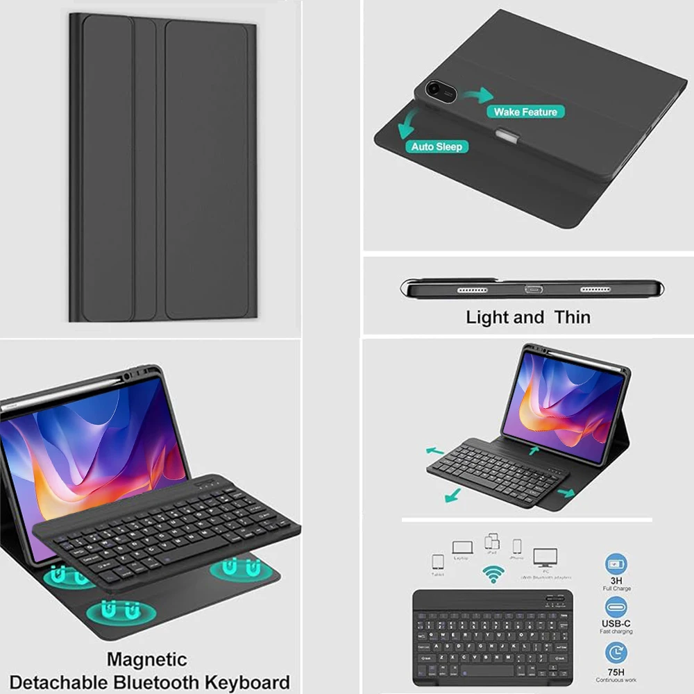 Premium Bluetooth Keyboard Case