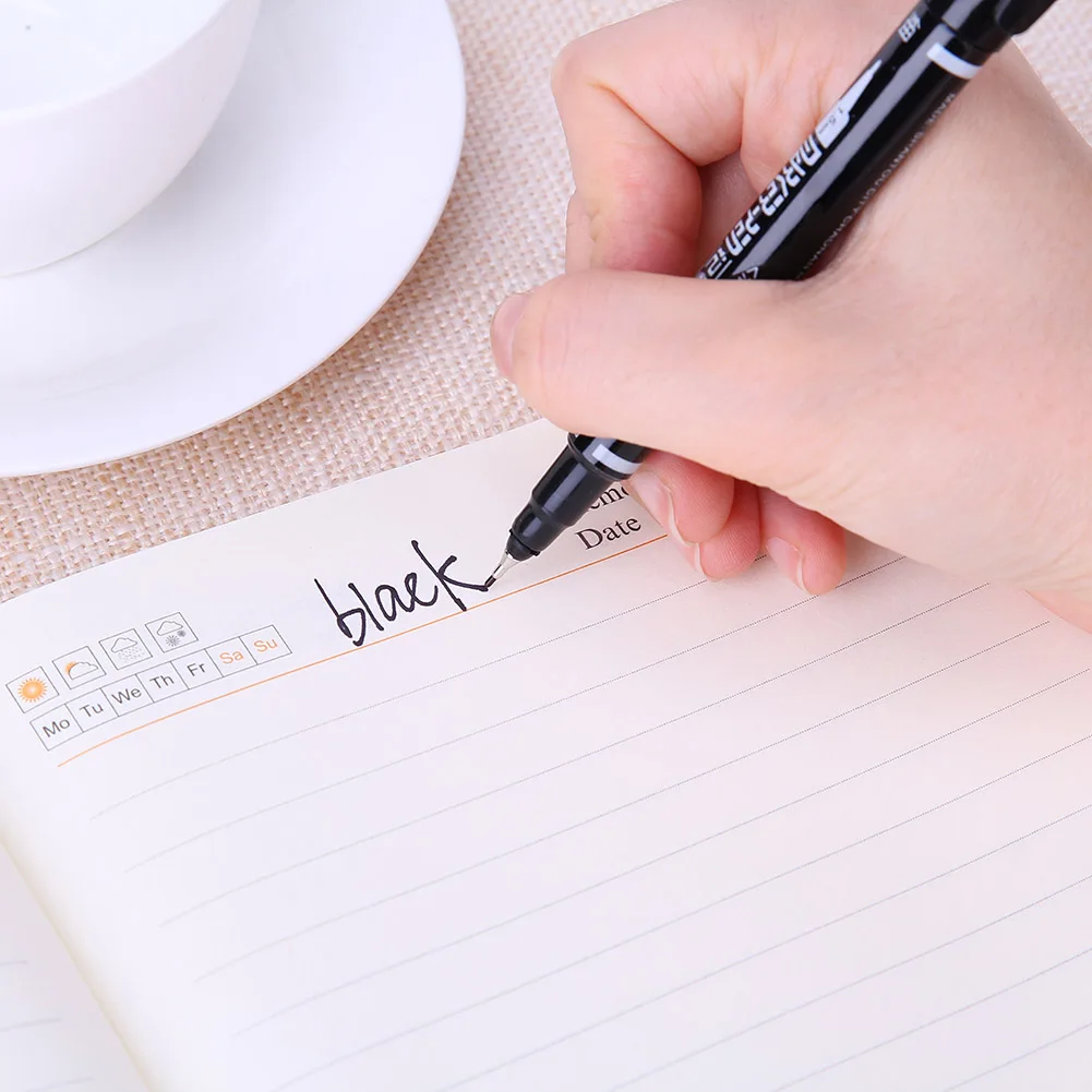 Waterproof Oil Marker Pen 0.7mm 1.5mm Permanent Drawing Pen