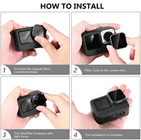 Go Pro 12 Glass Cpl Nd32 Nd16 Nd8 Uv Lens Filter Polarized Nd Protetive Filters For Gopro Hero 9 12 13 Black Camera Accessories - Image 6