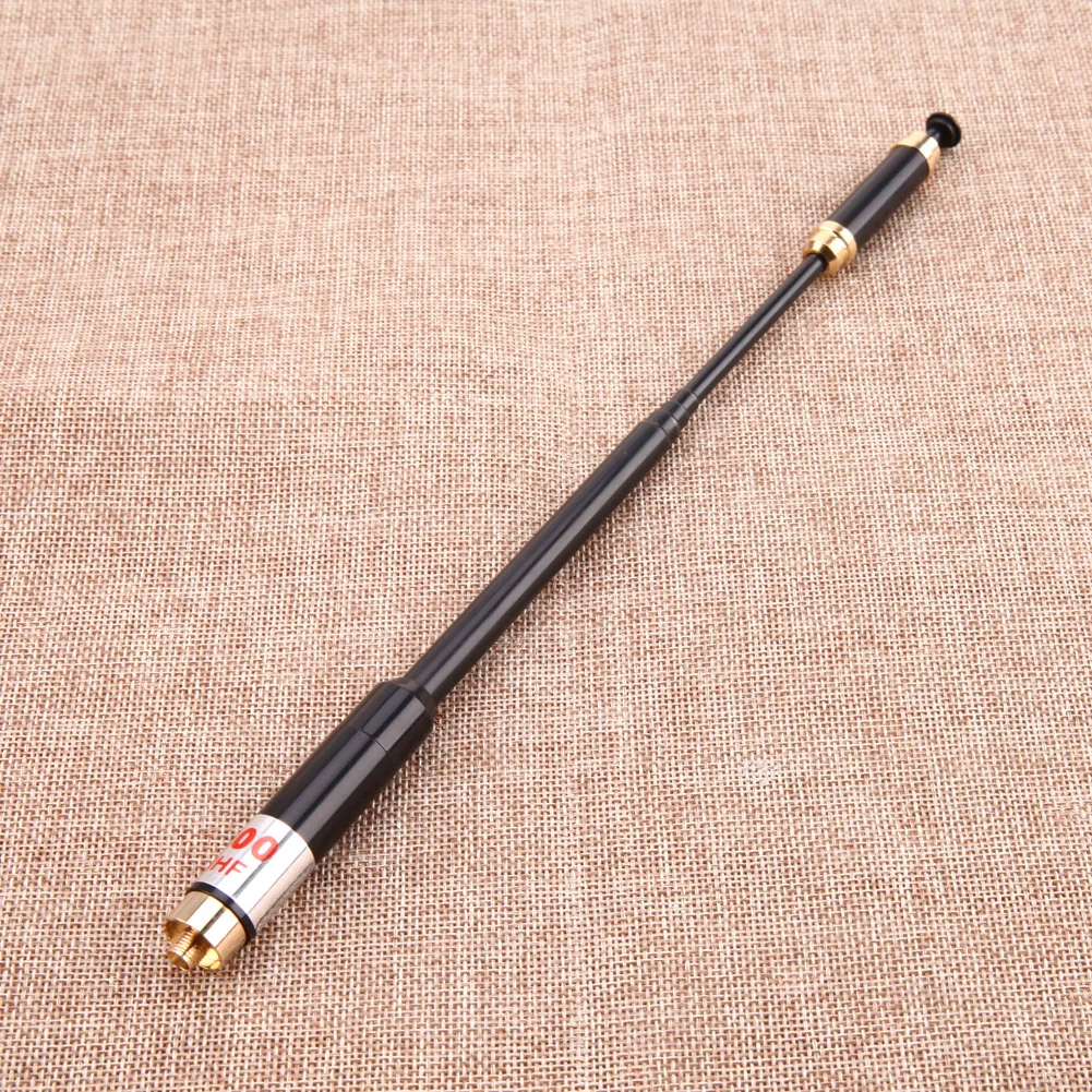 Dual Band Antenna Portable Dual Band Telescopic Antenna High Gain Walkie Talkie Accessories for Kenwood Baofeng FDC
