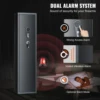 VEVOR 5/6 Gun Safe,Gun Security Cabinet w/ Fingerprint & Digital Keypad Lock, Gun Storage Cabinet with Built-in Storage Locker 4
