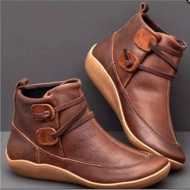 

Women Casual Shoes Women Fashion Doc Martens New Comfortable Biker Boots In Roman Style Solid Color Non-slip Sneakers for Women